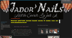 Desktop Screenshot of jadornails.sitew.fr