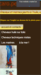 Mobile Screenshot of caropeintures.sitew.fr