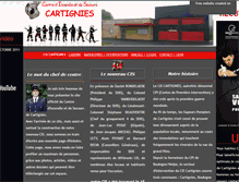 Tablet Screenshot of ciscartignies.sitew.fr
