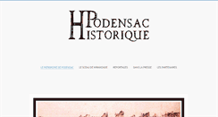 Desktop Screenshot of patrimoine.podensac.sitew.fr