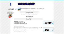 Desktop Screenshot of msxshop.sitew.fr
