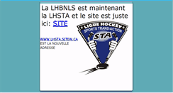 Desktop Screenshot of lhbnls.sitew.ca