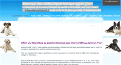 Desktop Screenshot of animauxmiamchien.sitew.fr