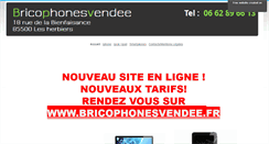 Desktop Screenshot of bricophonesvendee.sitew.fr
