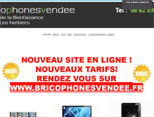 Tablet Screenshot of bricophonesvendee.sitew.fr
