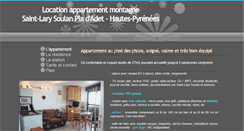 Desktop Screenshot of locationsaintlarypladadet.sitew.fr