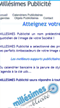 Mobile Screenshot of millesimes.sitew.fr