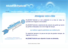 Tablet Screenshot of millesimes.sitew.fr