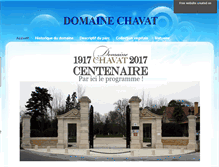 Tablet Screenshot of chavat.podensac.sitew.fr