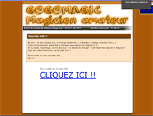 Tablet Screenshot of gogomagic.sitew.fr