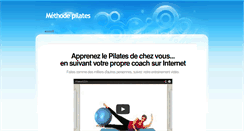 Desktop Screenshot of methodepilates.sitew.fr