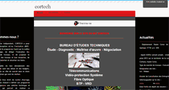Desktop Screenshot of cortech.sitew.fr