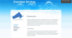 Desktop Screenshot of everclean.sitew.fr