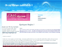 Tablet Screenshot of ohmymyriamsuite.sitew.fr