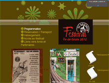 Tablet Screenshot of festivaltibeudeff2012.sitew.fr