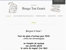 Tablet Screenshot of bougetongranit.sitew.fr