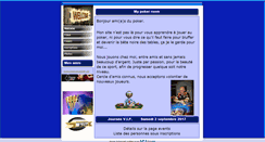 Desktop Screenshot of mypoker-room.sitew.ch
