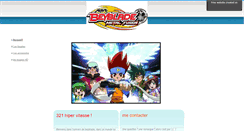 Desktop Screenshot of beyblade.sitew.eu