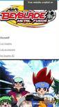 Mobile Screenshot of beyblade.sitew.eu