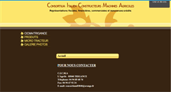 Desktop Screenshot of cicma.sitew.fr