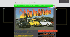 Desktop Screenshot of clubcoxdeshotcantons.sitew.fr