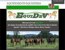 Tablet Screenshot of equidev.sitew.fr