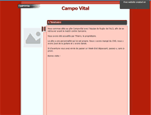 Tablet Screenshot of campovital.sitew.fr