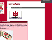 Tablet Screenshot of cuisine-nicoise.sitew.fr