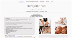 Desktop Screenshot of osteopatheparis.sitew.fr