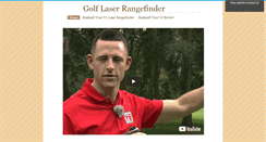 Desktop Screenshot of golflaserrangefinder.sitew.org