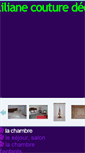 Mobile Screenshot of lilianecouturedecora.sitew.fr
