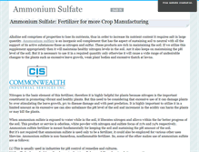Tablet Screenshot of ammoniumsulfate.sitew.in