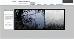 Desktop Screenshot of julienehrhardtphotography.sitew.fr