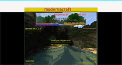 Desktop Screenshot of modernacraft.sitew.fr
